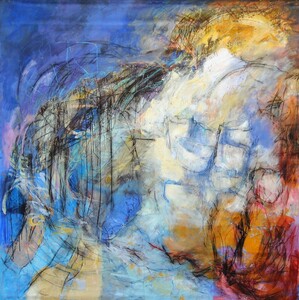 Tableau techniques mixtes sur toile 200x200cm PSchema Karolak Tableau techniques mixtes sur toile 200x200cm PSchema Karolak