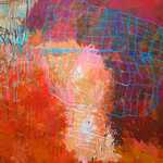 Peinture sur toile 125x125 cm  Techniques mixtes  - Pschema Karolak