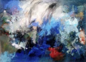 Tableau Techniques Mixtes sur toile 150x200cm � N&deg;32TM