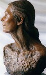 Collection privée : Sonia PETROVNA (Actrice) - Sculpture terre cuite patinée - 60cm