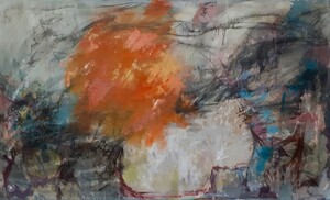 Tableau Techniques Mixtes sur toile 110x190cm � N&deg;60TM