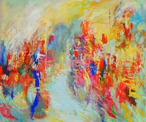 Tableau Techniques Mixtes sur toile 130x150cm � N&deg;59TM