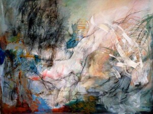 Tableau Techniques Mixtes sur toile 150x200cm � N&deg;30TM