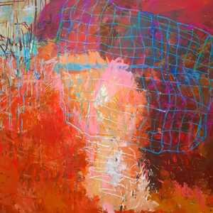 Tableau Techniques Mixtes sur toile 125x125cm � N&deg;50TM