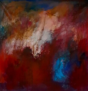 Tableau Techniques Mixtes sur toile 125x125cm � N&deg;53TM