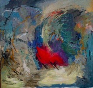 Tableau Techniques Mixtes sur toile 200x200cm � N&deg;41TM