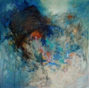 Tableau Techniques Mixtes sur toile 200x200cm � N&deg;39TM