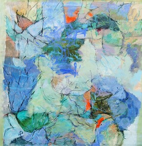 Tableau Techniques Mixtes sur toile 200x200cm � N&deg;20TM