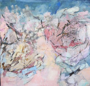 Tableau Techniques Mixtes sur toile 200x200cm � N&deg;22TM