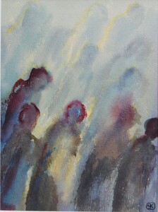 Tableau Aquarelle 17x24cm � N&deg;02AQ