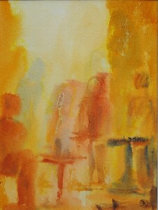 Tableau Aquarelle 17x24cm � N&deg;07AQ