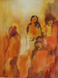 Tableau Aquarelle 17x24cm � N&deg;08AQ