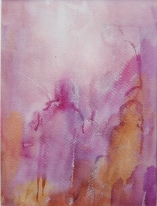 Tableau Aquarelle 17x24cm � N&deg;09AQ