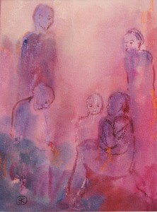 Tableau Aquarelle 17x24cm � N&deg;11AQ