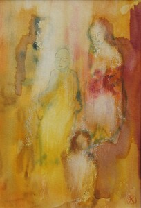 Tableau Aquarelle 17x24cm � N&deg;18AQ