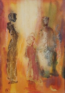 Tableau Aquarelle 17x24cm � N&deg;22AQ