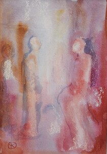 Tableau Aquarelle 17x24cm � N&deg;23AQ