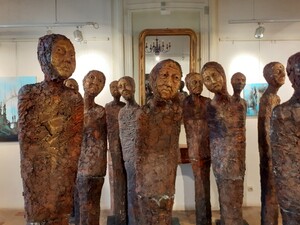 Installation b&eacute;ton patin&eacute; - 12 figures 1m90 � Corps d&eacute;munis