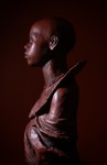 Collection privée - Sculpture terre cuite patinée 70 cm - Photo : Flavio Filippi