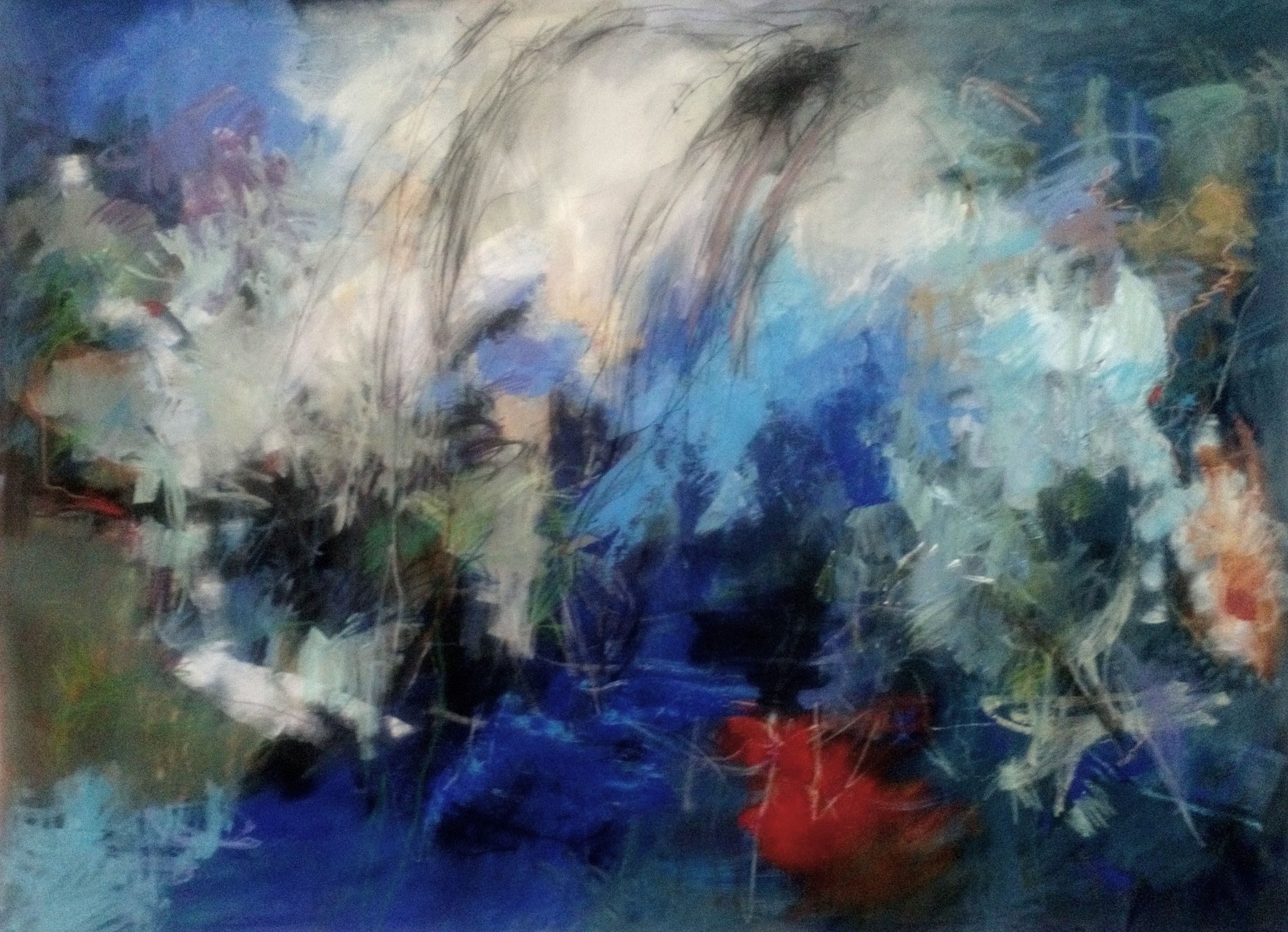 Tableau Acrylique sur toile 150x200cm Pschema Karolak